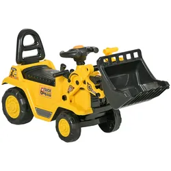 HOMCOM Trettraktor PP-Kunststoff, ABS