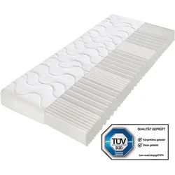 Komfortschaummatratze BECO "Double Deluxe Matratze 20, Matratze in 90x200 cm und weiteren Größen", weiß, B:140cm H:20cm L:200cm, Bezug: 100% Baumwolle, Matratzen, Matratze vom TÜV Süd getestet*, über 2.000 5-Sterne-Bewertungen