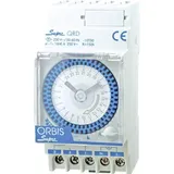 Orbis Zeitschalttechnik SUPRA QRS 230V Hutschienen-Zeitschaltuhr analog 230 V/AC