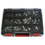 Riegler Kunststoff-Sortimentsbox Schlauchschellen, reduzierte Bestückung, - 131535