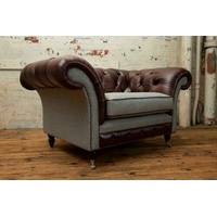 JVmoebel Chesterfield-Sessel, Chesterfield Sessel 1 Sitzer Design bunt