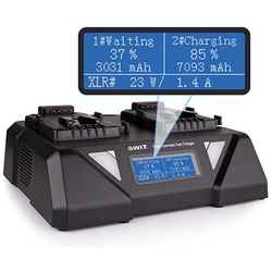 SWIT S-3812S 2-ch V-Mount Schnell-Ladegerät mit Netzteilfunktion