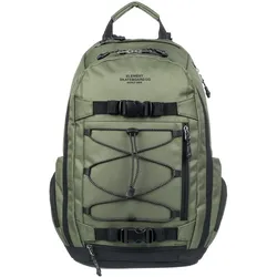 Cityrucksack ELEMENT "Scheme Skate", Herren, grün (kalamata), Polyester, Rucksäcke