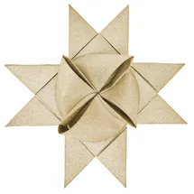 Rico Design Fröbelsterne Glitter Gold 60 Streifen 120 g/m2