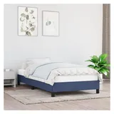vidaXL Bettgestell 100 x 200 cm Blau
