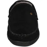 WARMBAT Herrenschuhe Hausschuhe GRIZZLY SUEDE - black, Größe:47 EU - Schwarz - 47