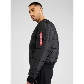 Alpha Industries Ma-1 Puffer Bomberjacke Black 2XL