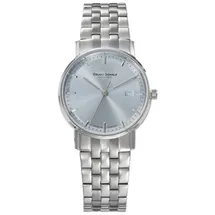 Bruno Söhnle Rondo Eisblau Edelstahl 30 mm 17-13106-344
