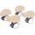 babybay babybay® Rollensatz Spezial mit Stoßschutz passend für alle Modelle, beige
