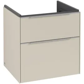 Villeroy & Boch Waschbeckenunterschrank Subway 3.0 2 Auszüge 57,2 x 57,9 x 47,8 cm Cashmere Grey