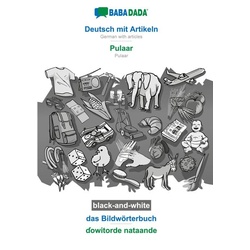 BABADADA black-and-white, Deutsch mit Artikeln - Pulaar, das Bildwörterbuch - ¿owitorde nataande