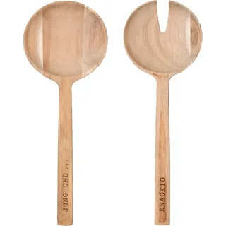 räder Salatbesteck Jung und KNACKIG