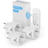Sonero Funksteckdose S-RCS103 Weiß 3 St.