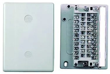 FNT-Verteilerkasten VKK1 AP 10DA 96mm gr IP31 kst