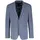 Lerros Jerseysakko "Jerseyblazer mit Innenfutter-Print", Herren, Gr. 26, blau (classic navy), 77% Polyester, 23% Viskose, Sakkos