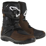 Alpinestars Belize Drystar Oiled Motorradstiefel, schwarz-braun, Größe 44 45