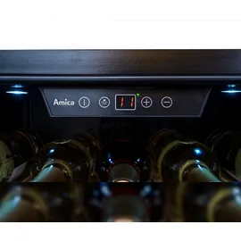 Amica WK 341 210 S Einbau Weintemperierschrank, max. 40 Flaschen,