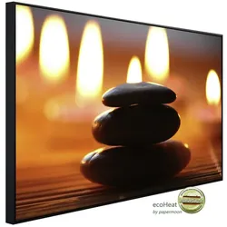 papermoon Infrarotheizung »EcoHeat - Steine Wellness«, Matt-Effekt - bunt