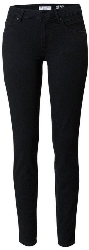 Marc O'Polo DENIM Skinny-fit-Jeans Alva (1-tlg) Plain/ohne Details, Weiteres Detail schwarz 29