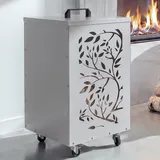 MCW Pelletbehälter MCW-Q30 Kunststoff 64 x 36 x 36 cm Weiß/Hellgrau