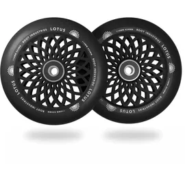 Root Industries Root Unisex – Erwachsene Lotus Stunt Scooter-Räder, Black/Black, 110mm