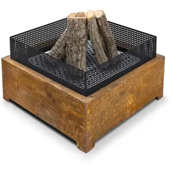 Fireplace Feuerschale & Feuerstelle aus Cortenstahl – zeitloses Design, wetterfest und langlebig