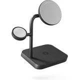 Zen Zens 4-in-1-Ladestation (43 W), Wireless Charger, Schwarz