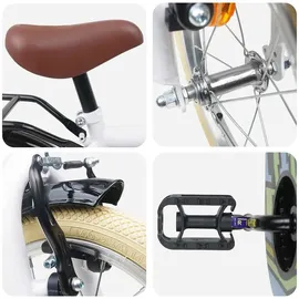 vidaXL Kinderfahrrad 12 Zoll weiß
