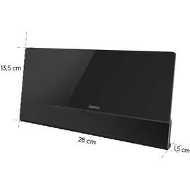 Hama Zimmerantenne "Premium", DVB-T2, aktiv, automatische Verstärkung