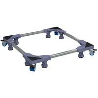 VidaXL Waschmaschinensockel Grau 66 x 66 x 12 cm