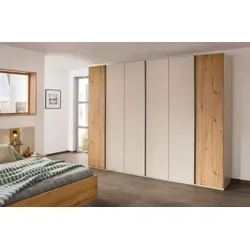 rauch ORANGE Kleiderschrank Telio 301 x 223 cm Dekor Beige Champagner