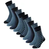 SCHIESSER Socken-Sets 10er Pack Blau/Schwarz 39-42