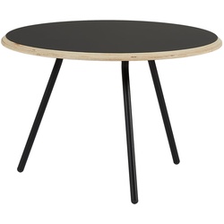 Woud - Soround Side Table H 40,5 cm / Ø 60 cm, / schwarz Fenix NTM Nero Ingo 0720 nano