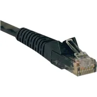 Eaton Power Quality Eaton Tripp Lite Series Cat6 Gigabit Snagless Molded (UTP) Ethernet Kabel (RJ45 Stecker/Stecker), Schwarz, 5 ft. (1.52 m)