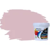 RyFo Colors Silikonharz Fassadenfarbe Lotuseffekt Trend Rose 1l - bunte Fassadenfarbe, weitere Rot Farbtöne und Größen erhältlich, Deckkraft Klasse 1