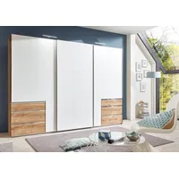 Freiraum Kleiderschrank Level36 A (B/H/T: 300x216x65 cm) in Plankneiche-Nachbildung