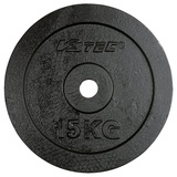 INTERSPORT V3TEC Hantelscheiben schwarz 1 x 15 kg