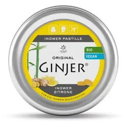 Lemon Pharma Ginjer Ingwer Zitrone Pastillen bio