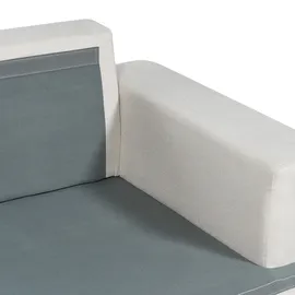 Beliani Sofa 3-Sitzer Alla Stoff Hellbeige