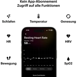 ultrahuman Ring Air Größe 5 / 51-53 mm Aster Black