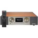 Albrecht DR 1000 All-in-One Soundsystem braun/silber