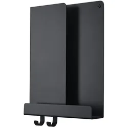 Muuto - Folded Shelves, 29.5 x 40 cm, schwarz