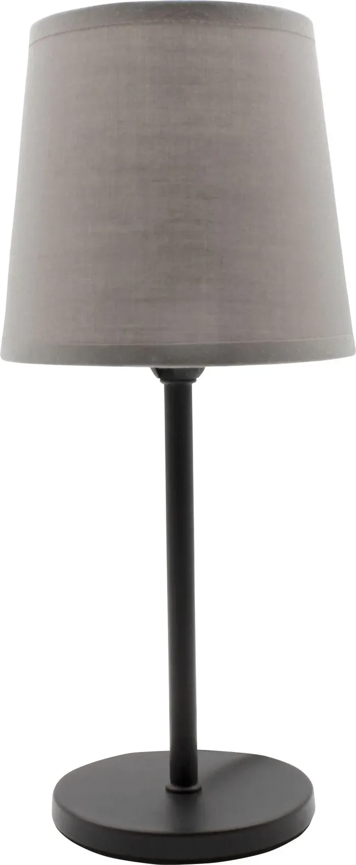 Eco-Light Tischleuchte Pegasus Stoff Schwarz, Grau Schwarz /