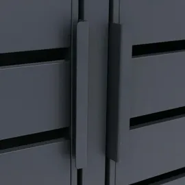 MCW Mülltonnenverkleidung MCW-Q75 116 x 132 x 89 cm anthrazit