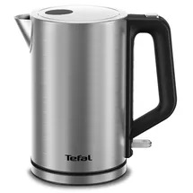 Tefal KI513D10, Wasserkocher, Schwarz, Silber