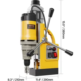 Vevor Magnetbohrmaschine Kernbohrmaschine 1400W φ50mm 12800N