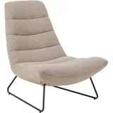 VCM Lounge-Sessel Textil 82,5 x 97 x 93 cm Beige