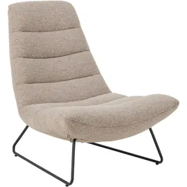 VCM Lounge-Sessel Textil 82,5 x 97 x 93 cm Beige