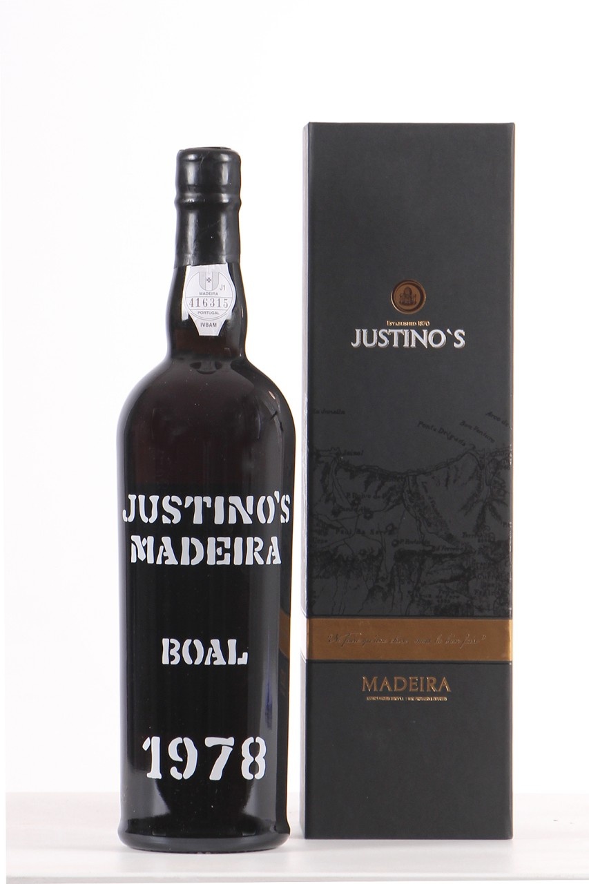 Justino ́s Madeira - 1978 Madeira Boal 20,0% vol.