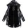 Ragwear Damen Wintermantel Warmer Parka mit Teddyfell wasserdicht und atmungsaktiv Holstic Print YOUMODO Black Gr. M - M